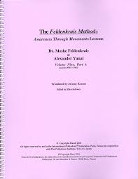 Check spelling or type a new query. Alexander Yanai Volume 9 International Feldenkrais Federation Iff