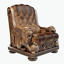 Maybe you would like to learn more about one of these? 3d Model Wooden Armchair Leather