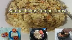 Resep sambal tumpang tempe, sajian nikmat dan pedas. Sambal Kukus Tempe Terasi Youtube