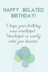 Belated happy birthday buddy, have a blast! Happy Belated Birthday Happy Late Birthday Wishes Gift Blank Lined Journal Messages Greetings Presents Cards Publishing Gary E Smith 9781070607764 Amazon Com Books