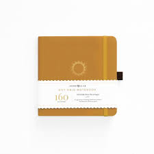 8x8 Morning Sun Dot Grid Notebook Dot Grid Notebook Dot Grid Journal Grid Notebook