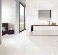 Hot Sale Carrara White Floor Glaze Tiles Living Room Polished Bathroom  Porcelain Cheap Marble Tile