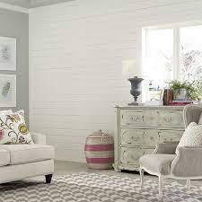 Shop reclaimed barn wood and shiplap from home depot! Accent Wall With White Shiplap White Shiplap Wall White Shiplap Accent Wall Shiplap Accent Wall
