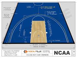 Basketball Half Court Dimensions Drawings Modutile In 2021 Basketball Basketball Court Flooring Basketball Court Backyard