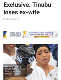 So having a tinubu as president and a remi as first lady is a total disaster. Tinubu S Ex Wife Mother Of His Son Is Dead Makeitglobal Biz Politics Nigeria