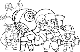 Disegni Da Colorare Brawl Stars Zwiftitaly