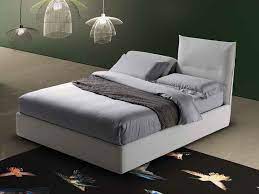 Letto altezza testastata con cassone / letto sommier matrimoniale con contenitore. Letto Modello Omero Con Testata Regolabile A Schienali Recline Arredamento Zona Notte Letti Letti Imbottiti
