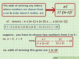 3 ways to calculate lotto odds wikihow