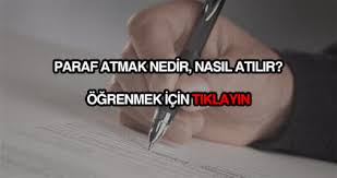 Paraf Atmak Nedir Ne Demektir Paraf Ile Imza Ayni Sey Mi