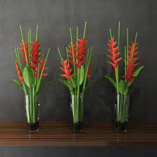 Simple Tropical Heliconias Table Arrangements Tropical Flower Arrangements Flower Arrangements Simple Tropical Floral Arrangements