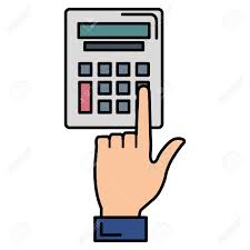 Large collections of hd transparent calculator png images for free download. Hand Using Calculator Device Vector Illustration Design Royalty Free Cliparts Vectors And Stock Illustration Image 102263362