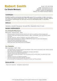 car detailer resume samples qwikresume