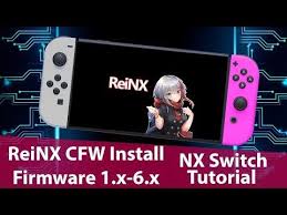 How To Hack Nintendo Switch Firmware 6 1 Reinx Cfw And Homebrew Menu Tutorial Jeux Nintendo Jeux Jeux Video
