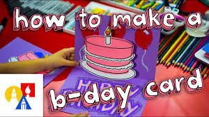 Cut out the cupcake section of the template and fold it along the center dashed line. Pop Up Bday Card Designs Novocom Top