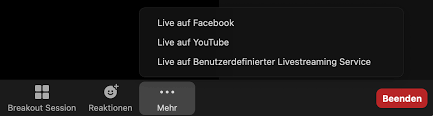 Zoom provided a major update to its application on january 20, 2019. Tipp Lesungen Per Zoom Live Bei Youtube Oder Facebook Streamen Literaturcafe De