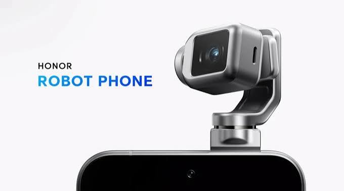 Honor has launched the Robot Phone with a moving camera