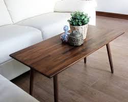 Classic Walnut Coffee Table Modern Wood Furniture Mid Century Eames Style Hardwood Design In 2020 Walnut Coffee Table Modern Coffee Table Modern Wood Furniture