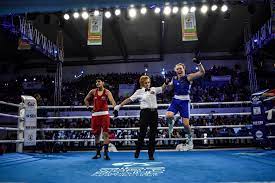 In this system, a competitor has to challenge the current champion to win the championship. Aiba Women S World Boxing Championships Aiba