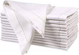 Check out the blue chambray & pompom collection napkins in fabrics & linens, napkins from our blue chambray collection is perfect for spring & summer! Amazon Com Linen Napkins Bulk