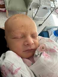 Well you probably know this and helped Maddie throughout her pregnancy, you  have a beautiful granddaughter, Amelia Heather Glynn. She is gorgeous of  course and I am glad she walks through life