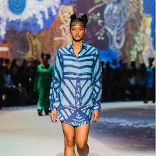 Clair Parker, the Tiwi fashion designer behind the label Clair Helen,  proudly debuted her 'Veins' collection at Melbourne Fashion Week and  expressed her pride in working alongside other talented Indigenous  creatives at