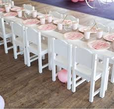 As with anything, we decided that doing some research into the different online options before we made a final decision and purchased anything was a good idea. Kids White Table 4 Chairs Hire Dress It Yourself