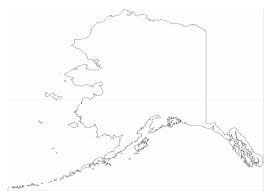 Fast download speed and ads free! Alaska State Outline Map Free Download