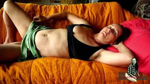 Chubby MILF Belly Palpations and Writhing To Orgasm, Many Stretch Marks and  Lots of Texture