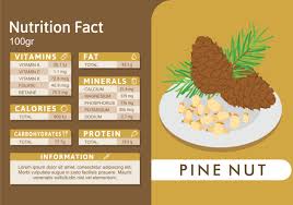 Pine Nut Nutrition Facts Download Free Vectors Clipart