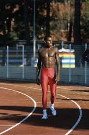 He won nine gold medals, including four at the 1984 olympics in los angeles. Photographic Print Carl Lewis Walks On An Athletic Track 24x16in In 2021 Carl Lewis American Athletes Walk On