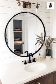 Hub Wall Mirror In 2020 Round Mirror Bathroom Bathroom Decor Farmhouse Bathroom Mirrors