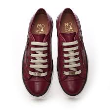 Fiarli Burgundy Leather