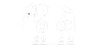 Update gambar sketsa hewan gajah. Cara Menggambar Gajah Langkah Demi Langkah
