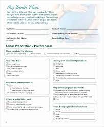 Printable Birthing Plan Template Unique Birth Plan Template 17 Free Word Pdf Documents Birth Plan Template Birth Plan Birth Plan Examples