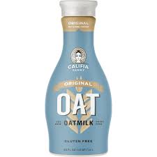 Medium sweet and the thickest of the bunch, this oat milk has a rich mouthfeel and pleasantly bright color (not a sad beige like some other brands) that feels downright luxurious when added to coffee or paired with a sweet treat. Califia Farms Oatmilk Deliciously Dairy Free