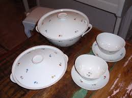 Altes Ess Service 8 Personen Weimaer Porzellan Porzellan Tee Set Teetasse