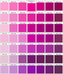 Pantone Pms Colors Chart Color Matching For Powder Coating