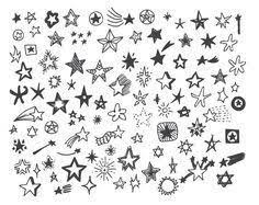 Posted in photoshop » actions, pattern & styles. Hand Drawn Doodle Stars Scrapbook Clipart Stars Photoshop Etsy In 2021 How To Draw Hands Doodles Scrapbook Clipart