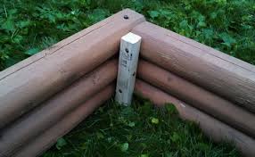 Garden beds made with landscaping timbers. Diy Raised Garden Bed With Landscaping Timbers