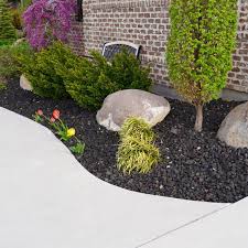 Landscaping rocks and decorative rocks for landscape design applictions. 1 2 Black Lava