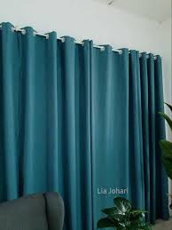 3,996 followers · home decor. Cuma Guna Cawan Plastik Langsir Eyelet Jadi Elok Tersusun Tak Gelembung Mingguan Wanita