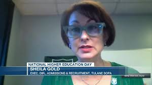 Higher Education Day with Tulane's Sheila Gold for Monday, June 6