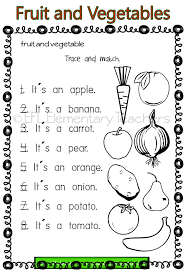 Esl Fruit And Vegetables Worksheets Cvc Words Kindergarten Fruits And Vegetables 1st Grade Reading Worksheets