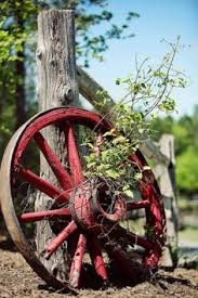 Wagon wheel canvas wall art print, cardinal home decor. 40 Tractor Wagon Wheel Decor Ideas Wheel Decor Wagon Wheel Wagon Wheel Decor
