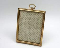 Check spelling or type a new query. Vintage 1950s Small Gold Metal Picture Frame 3x4 Portrait Photograph Family Photo Display Charles Metal Picture Frames Frames On Wall Display Family Photos