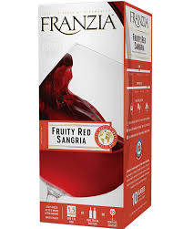 fruity red sangria franzia wines