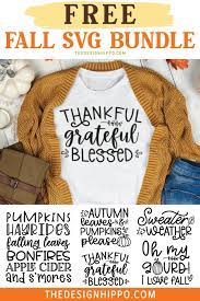 Download Free Fall Svg Cut Files Autumn Quotes Bundle For Cricut