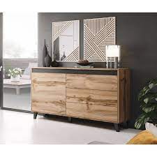The beauty of a chest of drawers is you can move it from a bedroom to a living space without much fuss. Bmf Nord Sideboard Chest Of Drawers Modern Living Room 138 Cm Wide