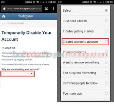 Hapus akun instagram ternyata gak ribet. Cara Menghapus Akun Instagram Permanen Sementara Lewat Hp
