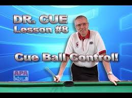 Apa Dr Cue Instruction Dr Cue Pool Lesson 9 Cue Ball Control Drawing The Cue Ball Youtube Billiards Pool Pool Cues Pool